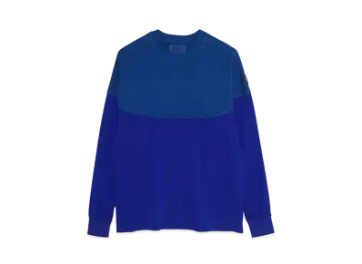 Cav Empt (C.E) WHITE LINE LONG SLEEVE T "Blue"