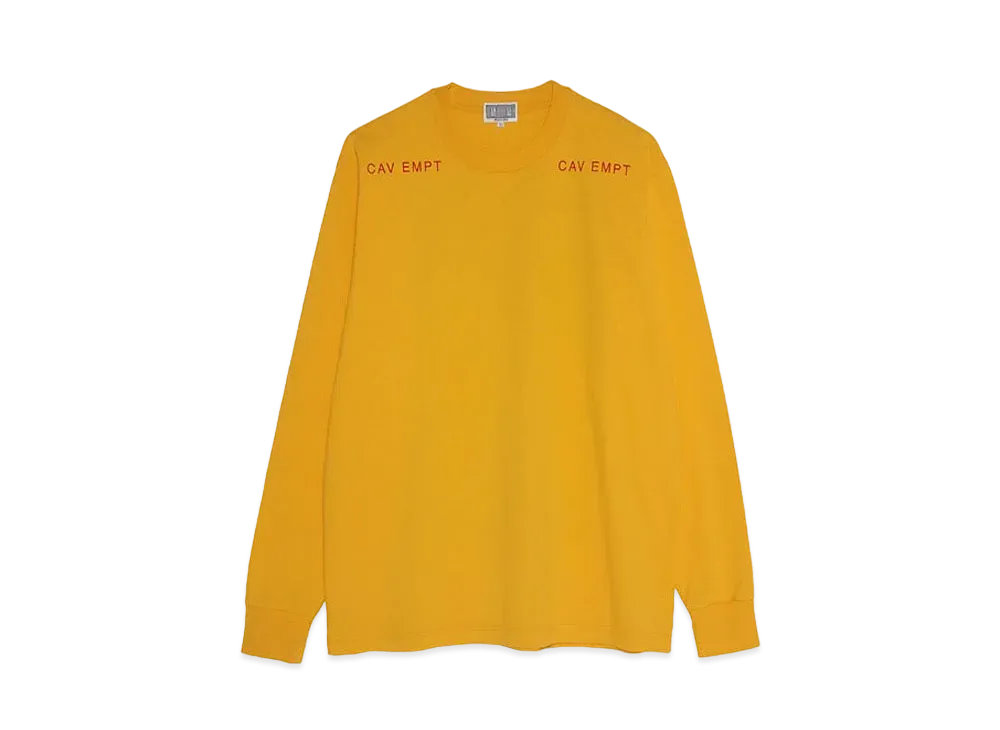 Cav Empt (C.E) MD CopiEs LONG SLEEVE T "Orange"