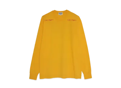 Cav Empt (C.E) MD CopiEs LONG SLEEVE T "Orange"