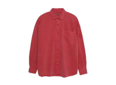 Cav Empt (C.E) OVERDYE COLOUR DENIM SHIRT "Red"