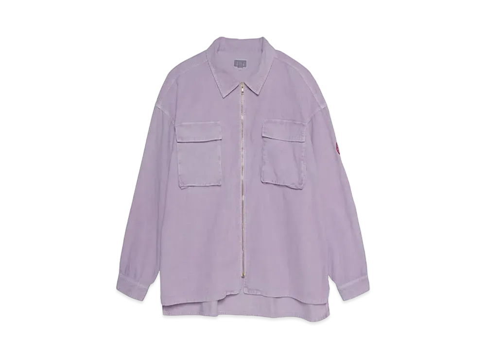 Cav Empt (C.E) CORDUROY ZIP SHIRT JACKET "Pink"