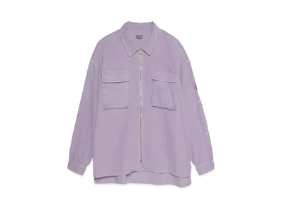 Cav Empt (C.E) CORDUROY ZIP SHIRT JACKET "Pink"