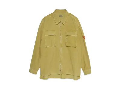 Cav Empt (C.E) CORDUROY ZIP SHIRT JACKET "Yellow"