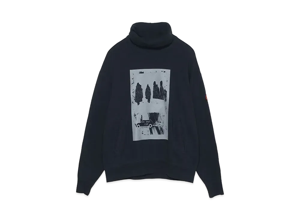 Cav Empt (C.E) 337446 STAND COLLAR SWEAT "Black"