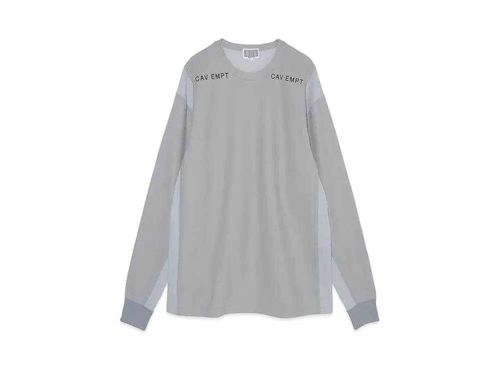 Cav Empt (C.E) MESH LONG SLEEVE T "Grey"