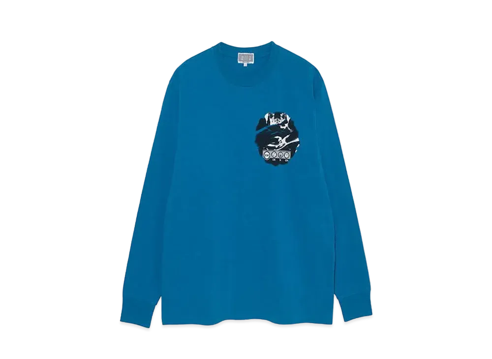 Cav Empt (C.E) CE DE SI GN LONG SLEEVE T "Navy"