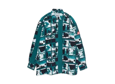 Cav Empt (C.E) CARD 3 BIG SHIRT "Green"