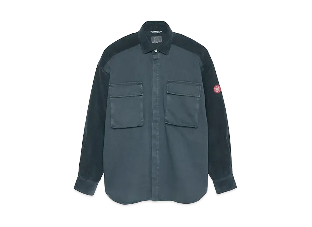 Cav Empt (C.E) BIG CORD / TWILL SHIRT "Charcoal"