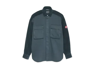 Cav Empt (C.E) BIG CORD / TWILL SHIRT "Charcoal"
