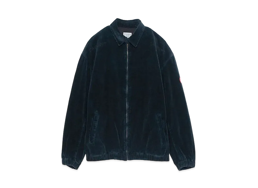 Cav Empt (C.E) CORDUROY ZIP JACKET "Navy"