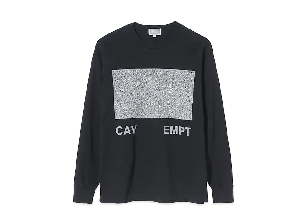 Cav Empt (C.E) VCR NOISE LONG SLEEVE T "Black"