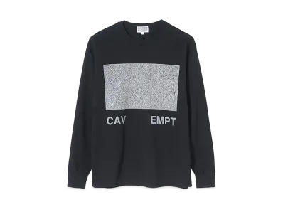 Cav Empt (C.E) VCR NOISE LONG SLEEVE T "Black"