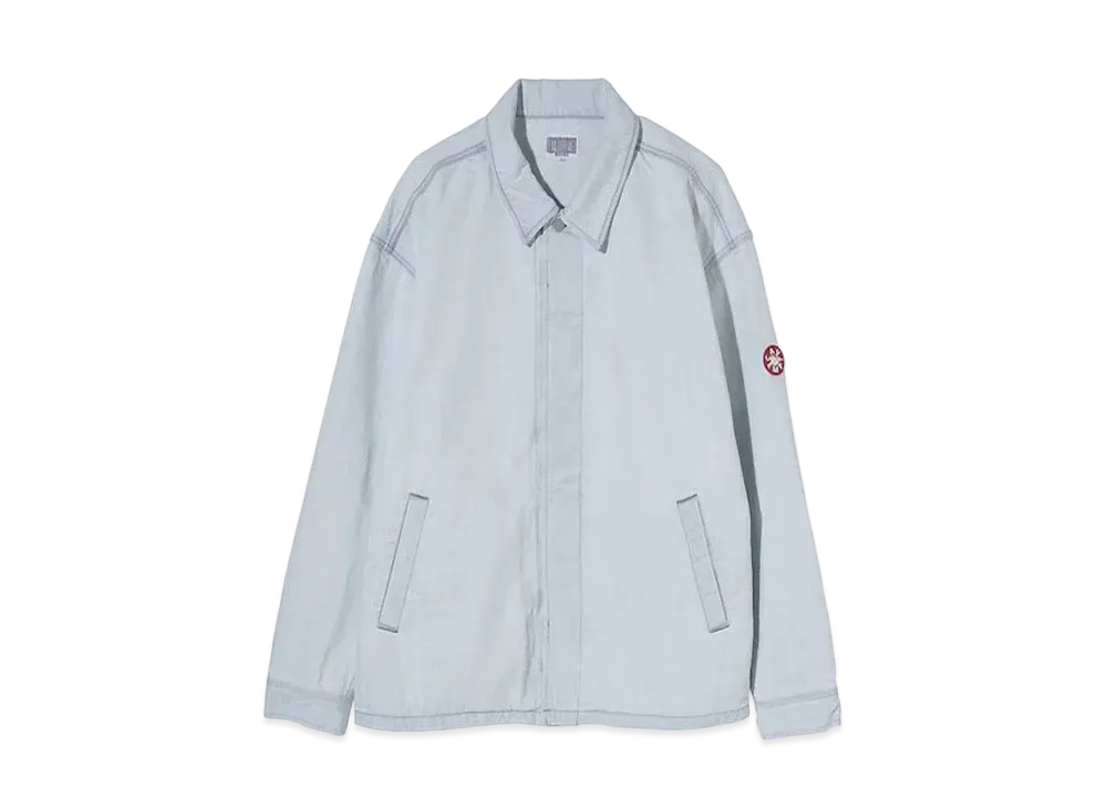 Cav Empt (C.E) BLEACHED NOISE DENIM JACKET "Indigo"