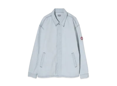 Cav Empt (C.E) BLEACHED NOISE DENIM JACKET "Indigo"