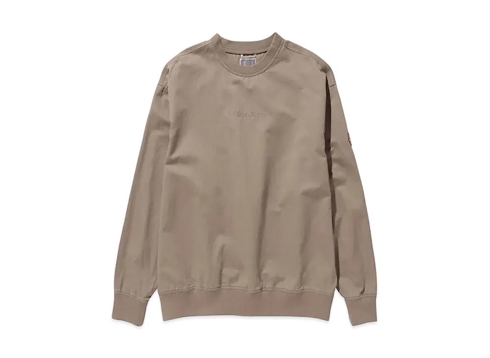 Cav Empt (C.E) COTTON / LINEN PULLOVER "Beige"
