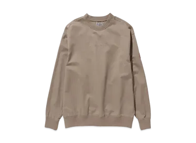 Cav Empt (C.E) COTTON / LINEN PULLOVER "Beige"