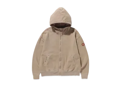 Cav Empt (C.E) OVERDYE HEAVY ZIP HOODY "Beige"
