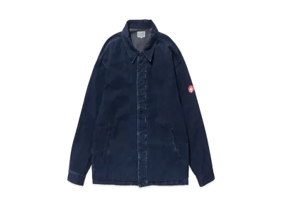Cav Empt (C.E) LIGHT BUTTON UP JACKET "Indigo"