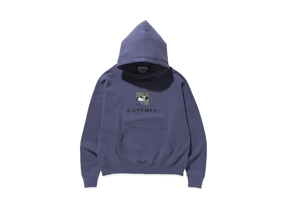 Cav Empt (C.E) CAVEMPT EMBROIDERY HEAVY HOODY "Navy"