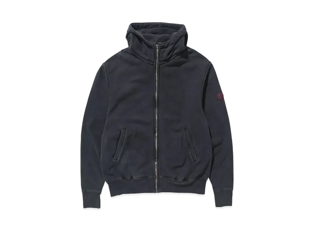 Cav Empt (C.E) OVERDYE HEAVY ZIP HOODIE "Black"