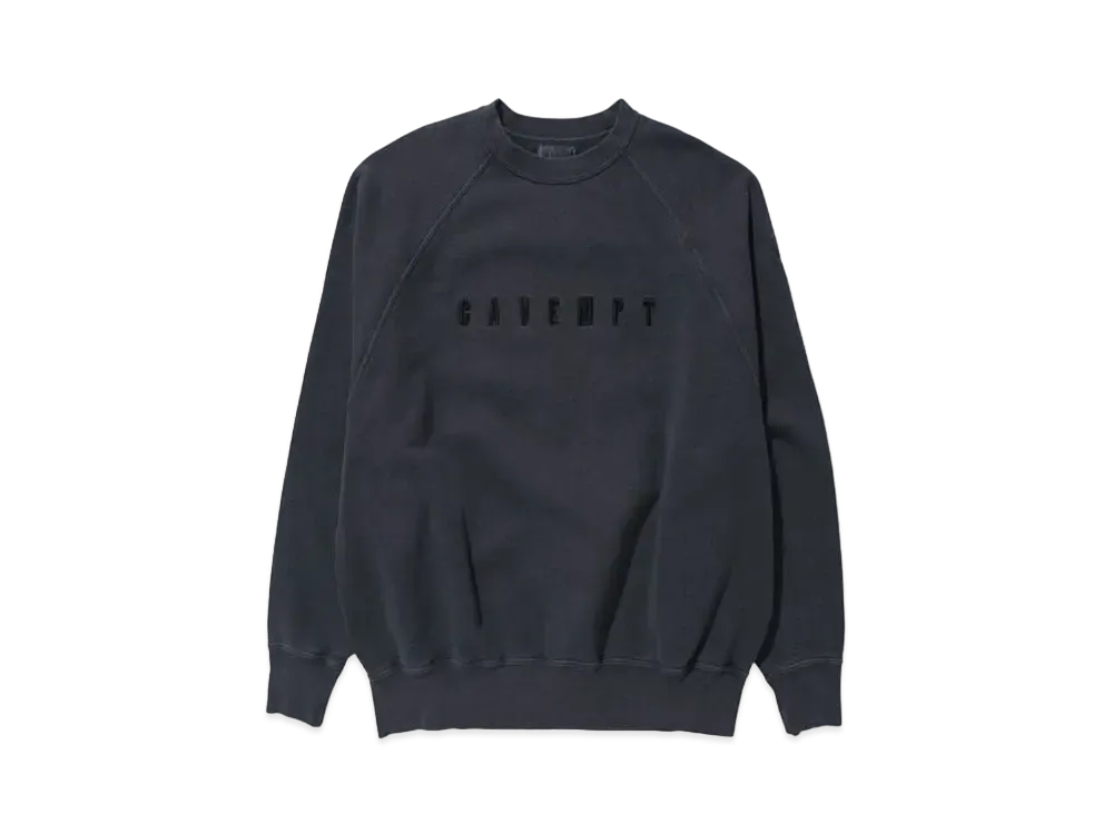 Cav Empt (C.E) LOOSE FIT CREW NECK #2 "Black"