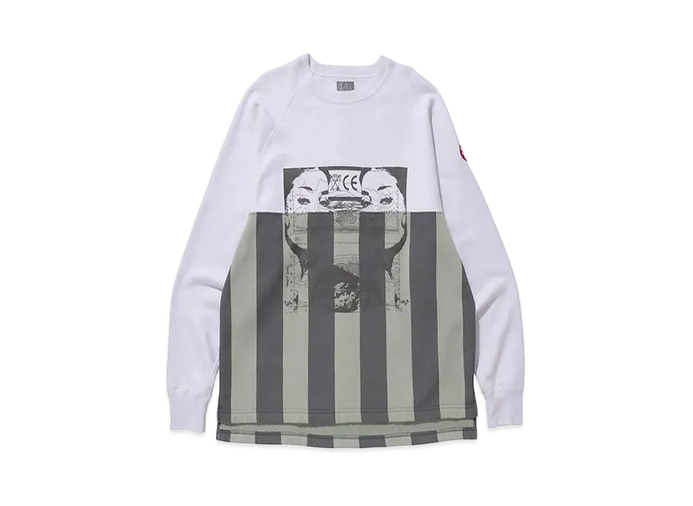 Cav Empt (C.E) SUPERIMPOSED CREW NECK "White"