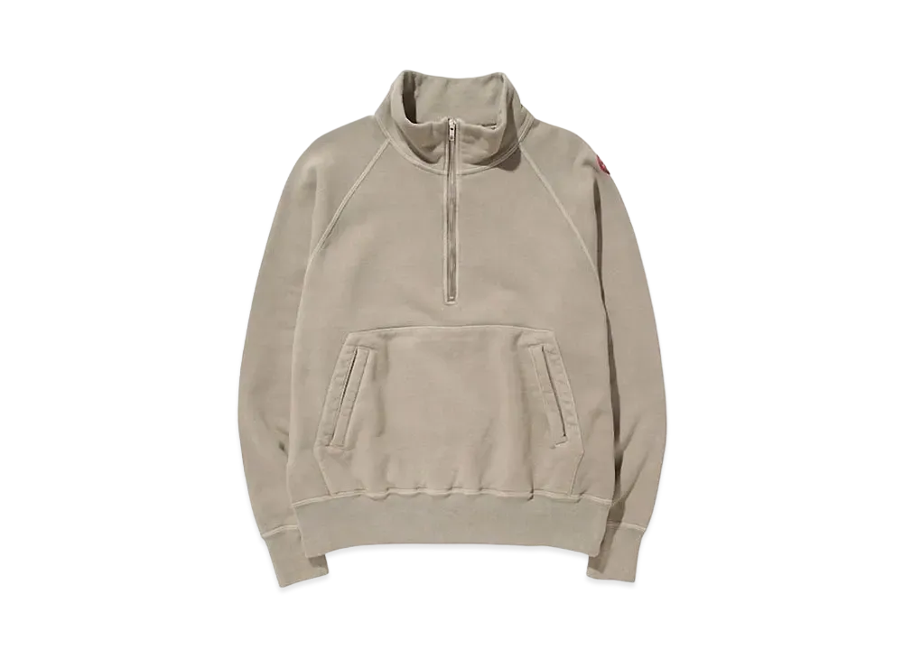 Cav Empt (C.E) HEALTHY ZIP PULLOVER SWEAT "Beige"