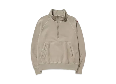 Cav Empt (C.E) HEALTHY ZIP PULLOVER SWEAT "Beige"