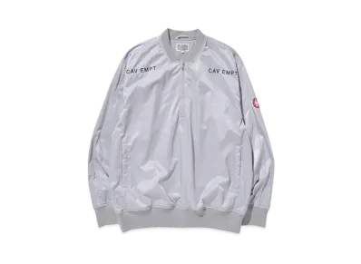 Cav Empt (C.E) HALF ZIP TRAINING JACKET "Grey"