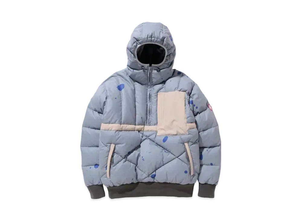 Cav Empt (C.E) HALF-ZIP PUFFER JACKET "Grey"