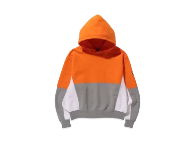Cav Empt (C.E) ZIGGURAT PATCH HEAVY HOODY "Orange"