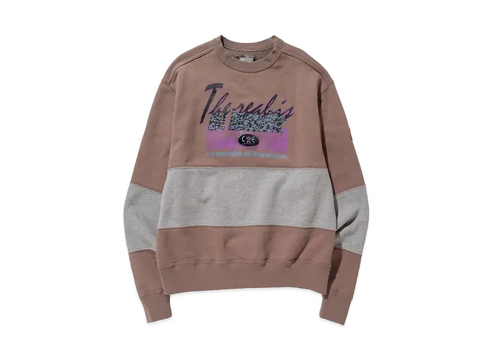 Cav Empt (C.E) NOT IMPOSSIBLE CREW NECK "Brown"