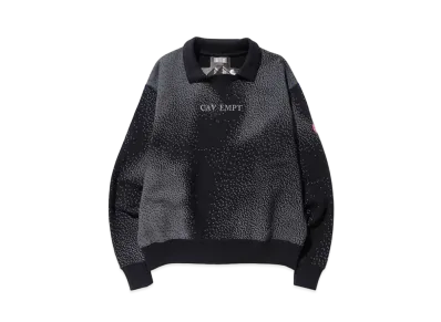 Cav Empt (C.E) FOG COLLARED SWEAT "Black"