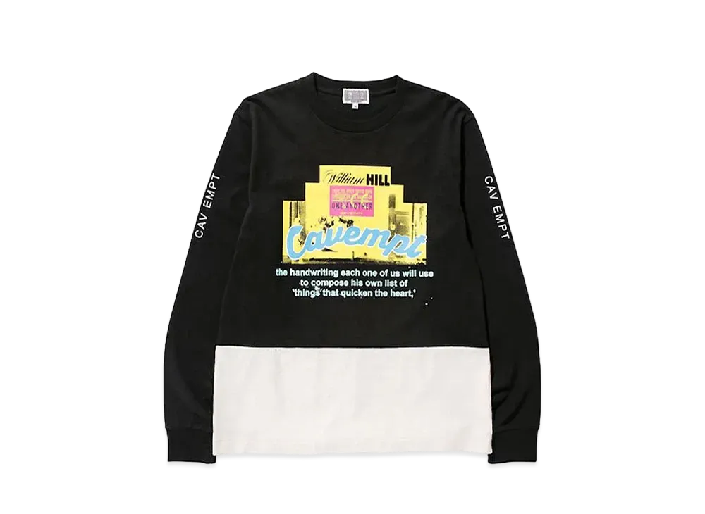 Cav Empt (C.E) WILLHILL LONG SLEEVE T "Black"