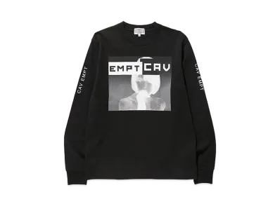Cav Empt (C.E) EMPT CAV LONG SLEEVE T "Black"