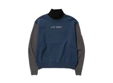 Cav Empt (C.E) TURTLE NECK SWEAT "Navy"