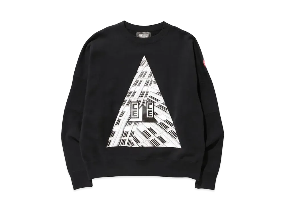 Cav Empt (C.E) CITY PRISM SWEAT "Black"