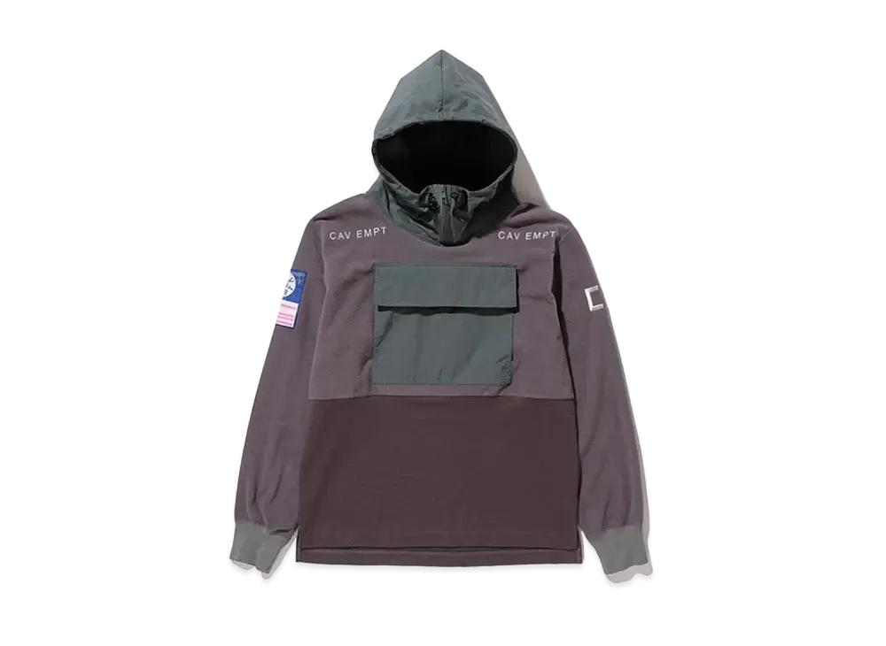 Cav Empt (C.E) PULLOVER LIGHT FLEECE #2 "Grey"