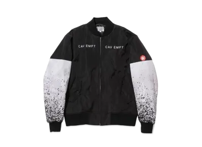 Cav Empt (C.E) SPECKLE BOMBER JACKET "Black"