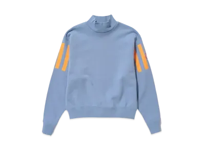 Cav Empt (C.E) MOCK TURTLE SWEAT "Blue"
