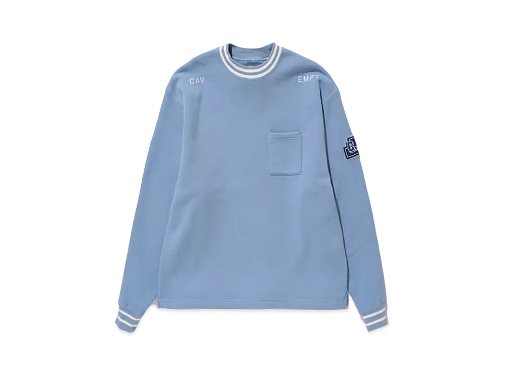 Cav Empt (C.E) HOOP COLLAR SWEAT "Blue"