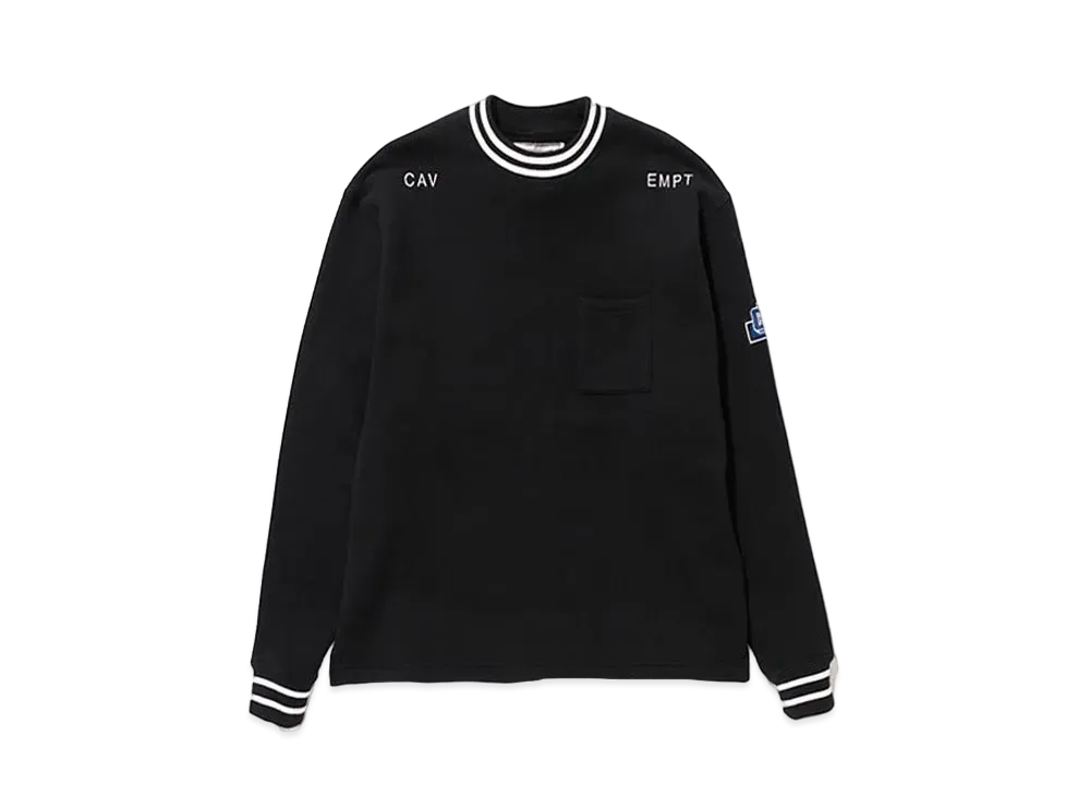 Cav Empt (C.E) HOOP COLLAR SWEAT "Black"