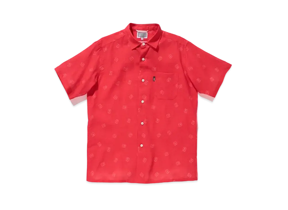 Cav Empt (C.E) MONITORS SHORT SLEEVE SHIRT "Red"