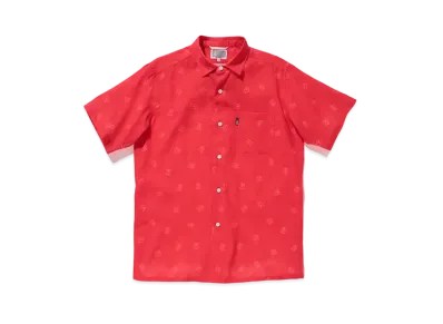 Cav Empt (C.E) MONITORS SHORT SLEEVE SHIRT "Red"