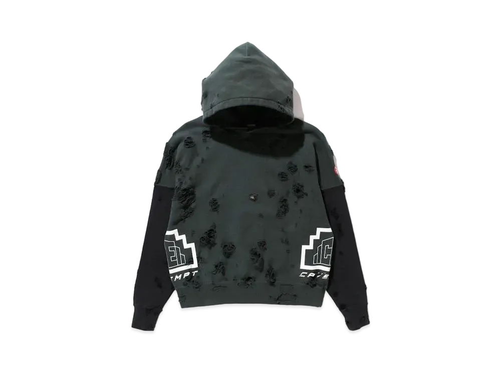 Cav Empt (C.E) PLAGUE HEAVY HOODY "Charcoal"