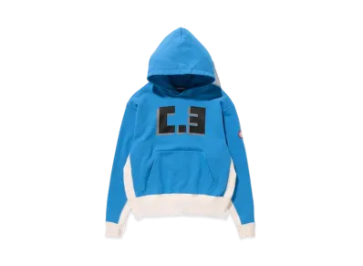Cav Empt (C.E) BLACK HEAVY HOODY "Blue"