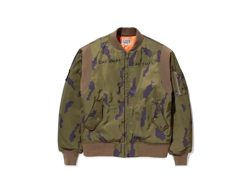 Cav Empt (C.E) SIMULACRA BOMBER JACKET "Green"