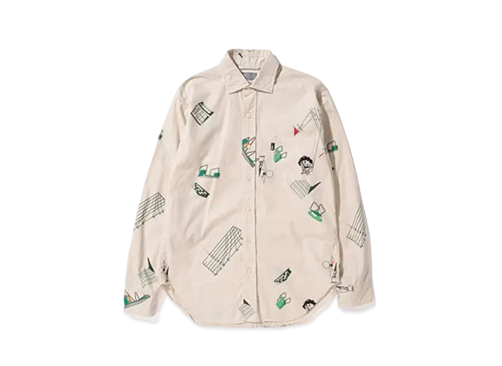 Cav Empt (C.E) STUDY SHIRT "Beige"