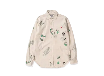 Cav Empt (C.E) STUDY SHIRT "Beige"