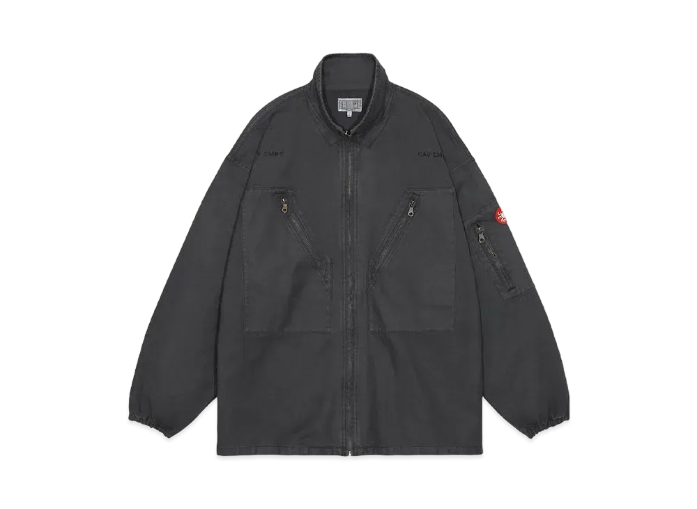 Cav Empt (C.E) Overdye Zip Bdu "Charcoal"